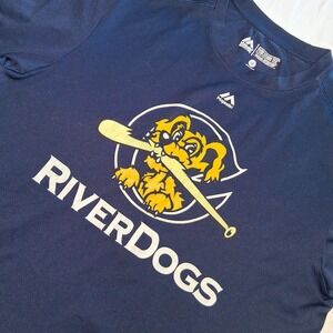 Riverdogs Graphic Activewear Tee Navy Blue Size M Medium